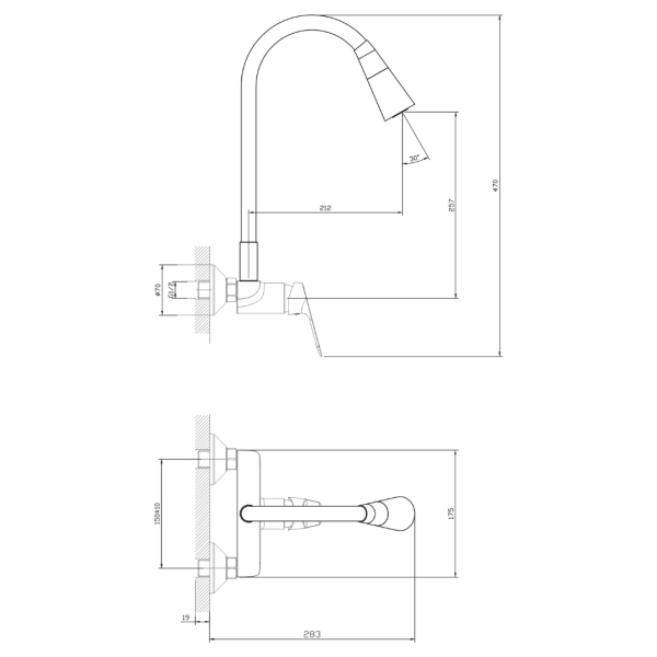 INTER CERAMIC ZIDNA SLAVINA ZA SUDOPER LINNI MJED MAT CRNA - Slika 4
